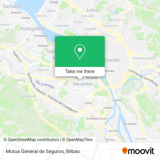Mutua General de Seguros map