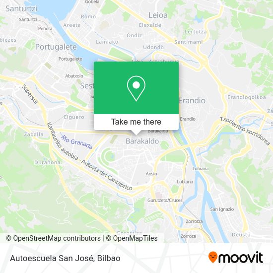 Autoescuela San José map