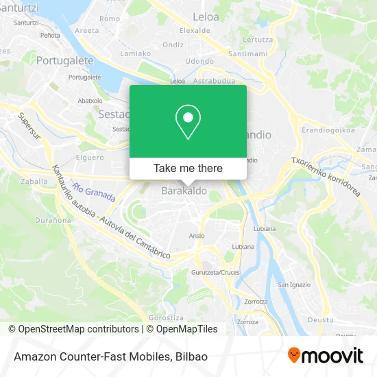 Amazon Counter-Fast Mobiles map