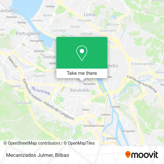 mapa Mecanizados Julmer