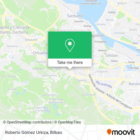 Roberto Gómez Urkiza map
