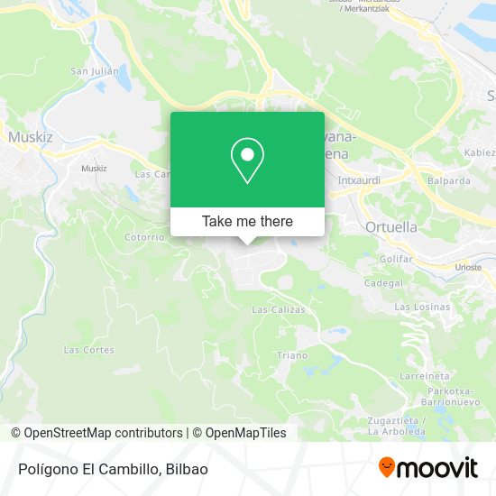 Polígono El Cambillo map