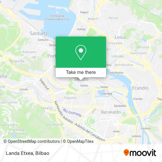 Landa Etxea map