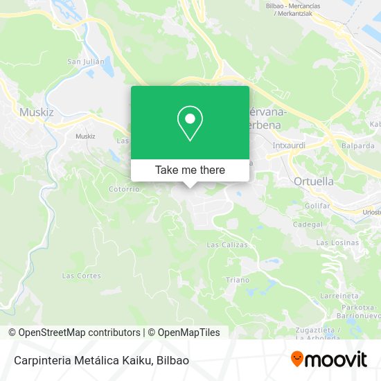 Carpinteria Metálica Kaiku map