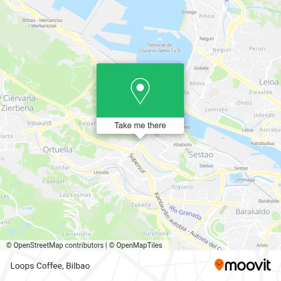 Loops Coffee map