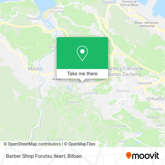 Barber Shop Forutxu Ileart map