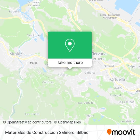 Materiales de Construcción Salinero map