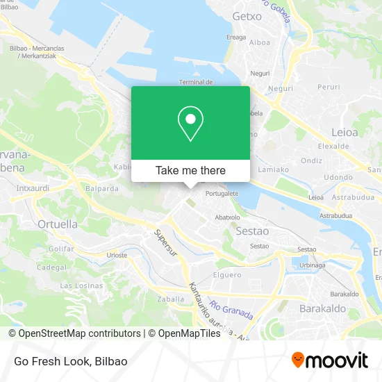 Go Fresh Look map