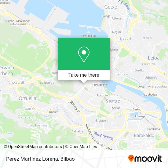 Perez Martínez Lorena map