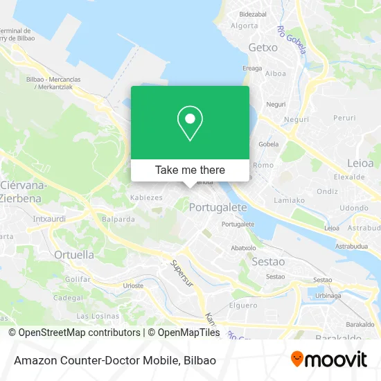 Amazon Counter-Doctor Mobile map