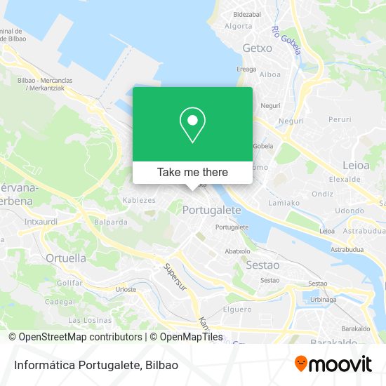 Informática Portugalete map