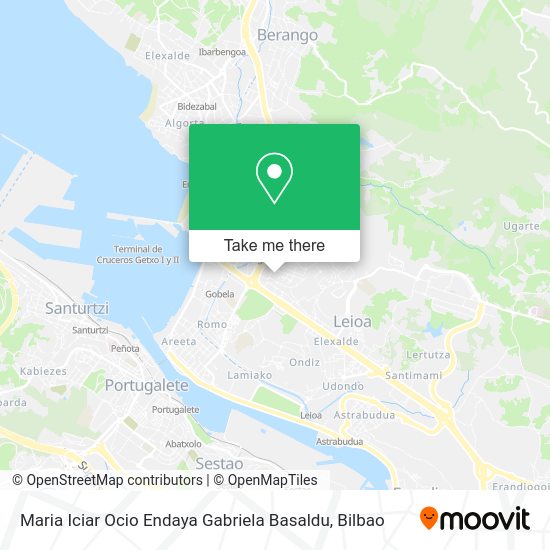 Maria Iciar Ocio Endaya Gabriela Basaldu map