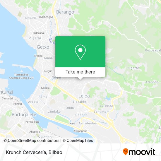 Krunch Cervecería map
