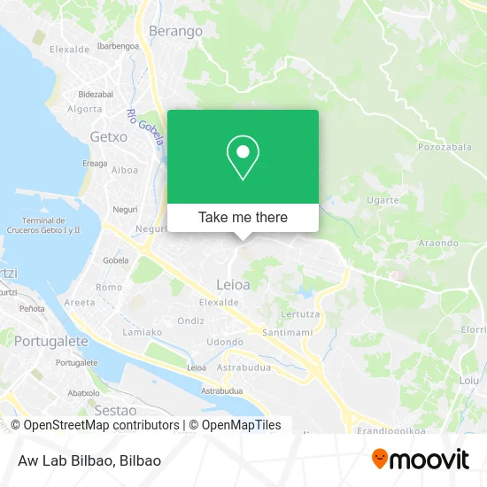 Aw Lab Bilbao map