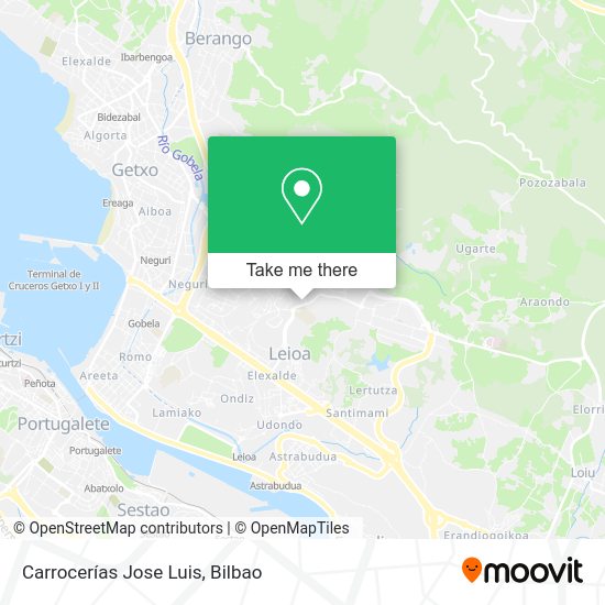 Carrocerías Jose Luis map