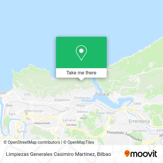 Limpiezas Generales Casimiro Martínez map