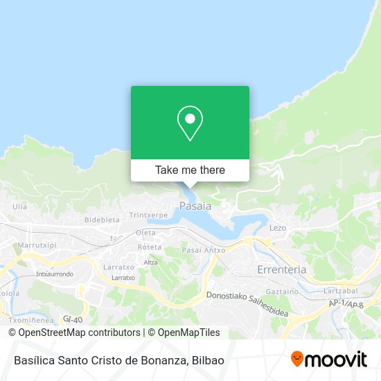 Basílica Santo Cristo de Bonanza map