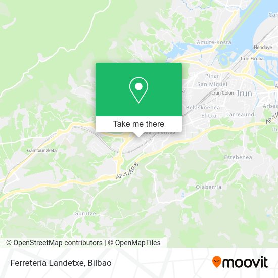 Ferretería Landetxe map