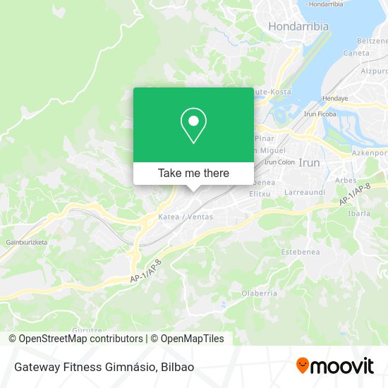 Gateway Fitness Gimnásio map