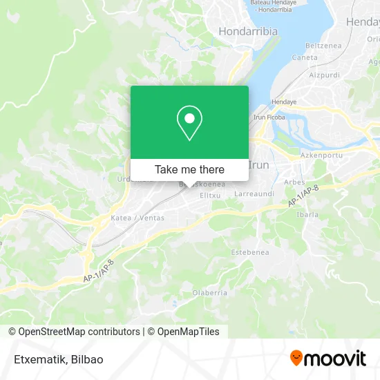 Etxematik map