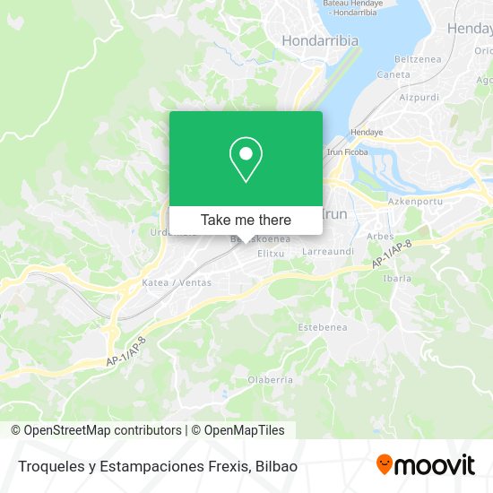 Troqueles y Estampaciones Frexis map