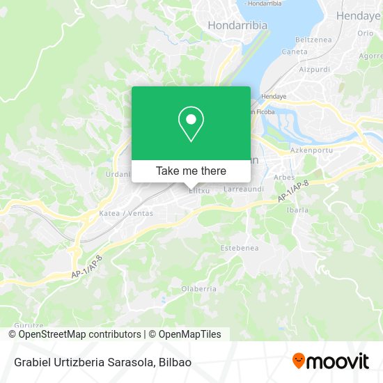 Grabiel Urtizberia Sarasola map