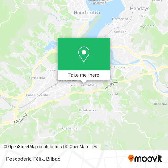 Pescadería Félix map