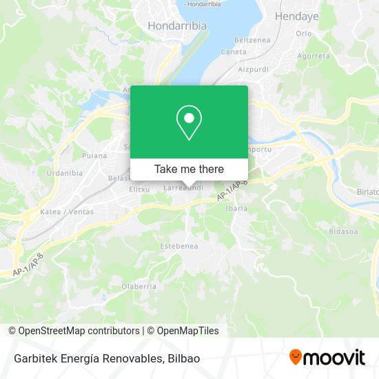 Garbitek Energía Renovables map