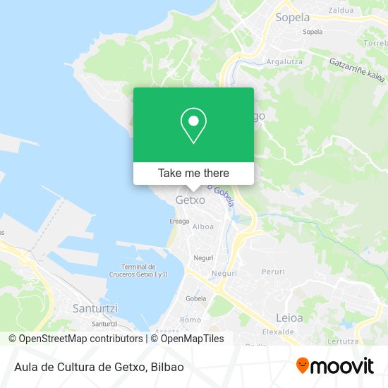 Aula de Cultura de Getxo map