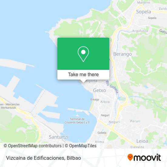 Vizcaína de Edificaciones map