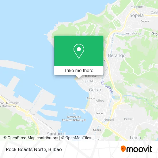 mapa Rock Beasts Norte
