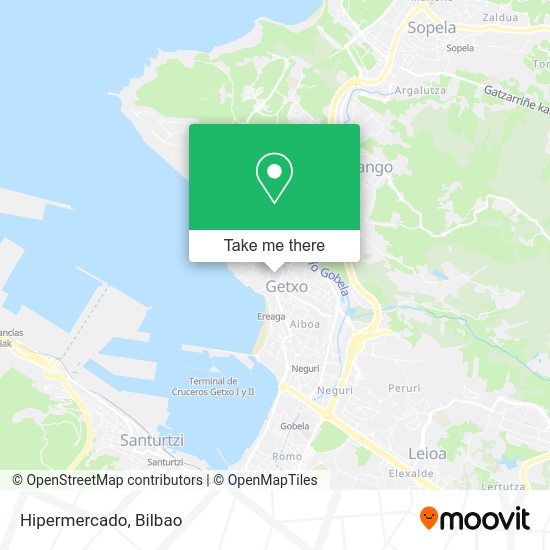 Hipermercado map