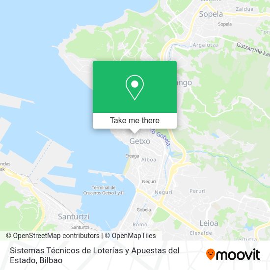 Sistemas Técnicos de Loterías y Apuestas del Estado map
