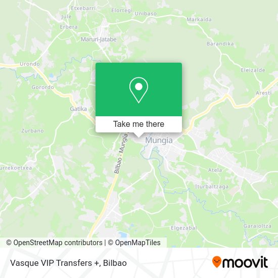 Vasque VIP Transfers + map