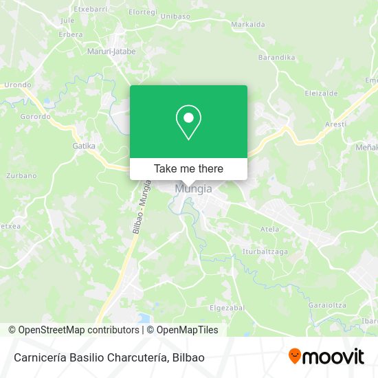 Carnicería Basilio Charcutería map