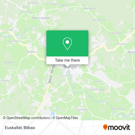 Euskaltel map