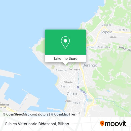 Clínica Veterinaria Bidezabal map
