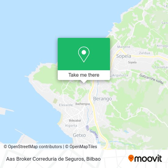 Aas Broker Correduría de Seguros map