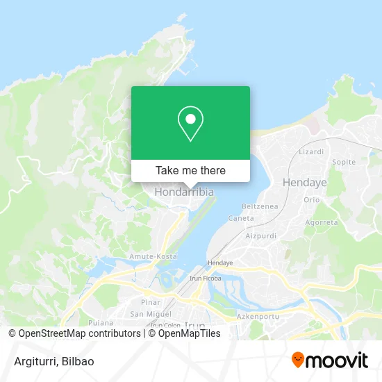 Argiturri map