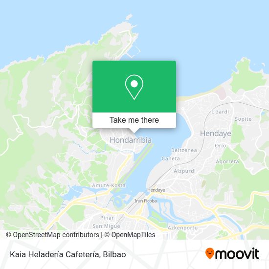 Kaia Heladería Cafetería map
