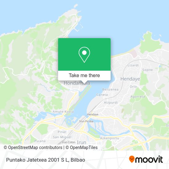 Puntako Jatetxea 2001 S L map