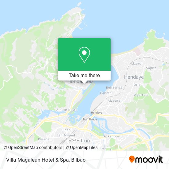 Villa Magalean Hotel & Spa map