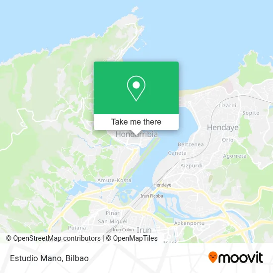 Estudio Mano map