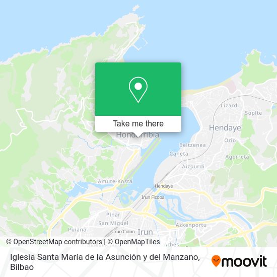 Iglesia Santa María de la Asunción y del Manzano map