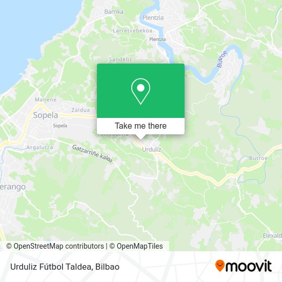 Urduliz Fútbol Taldea map