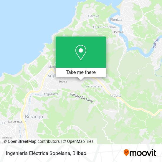 Ingenieria Eléctrica Sopelana map