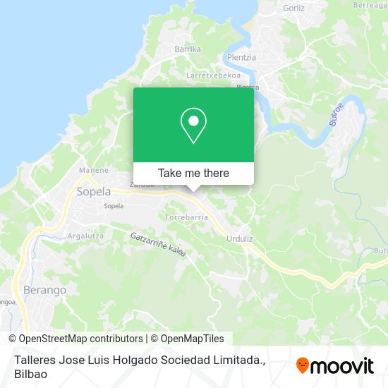 Talleres Jose Luis Holgado Sociedad Limitada. map