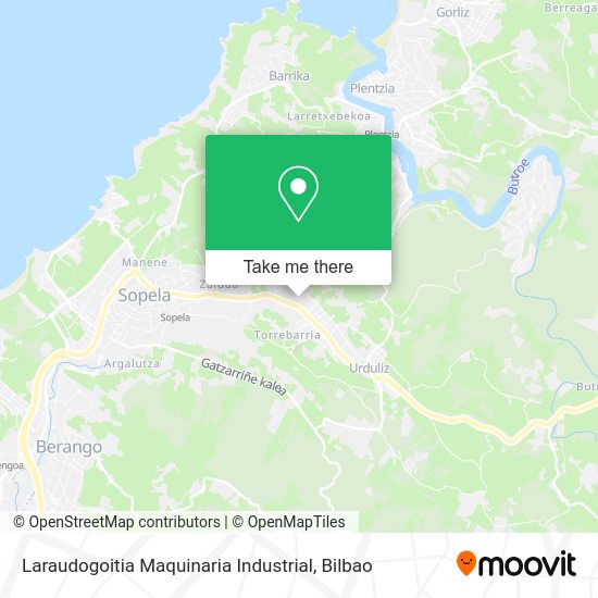 Laraudogoitia Maquinaria Industrial map