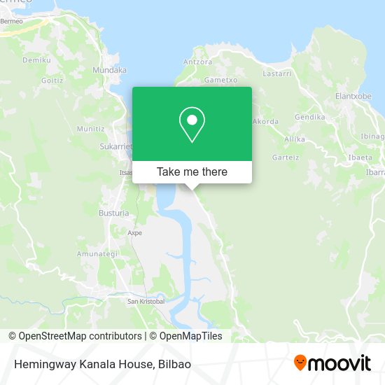 Hemingway Kanala House map