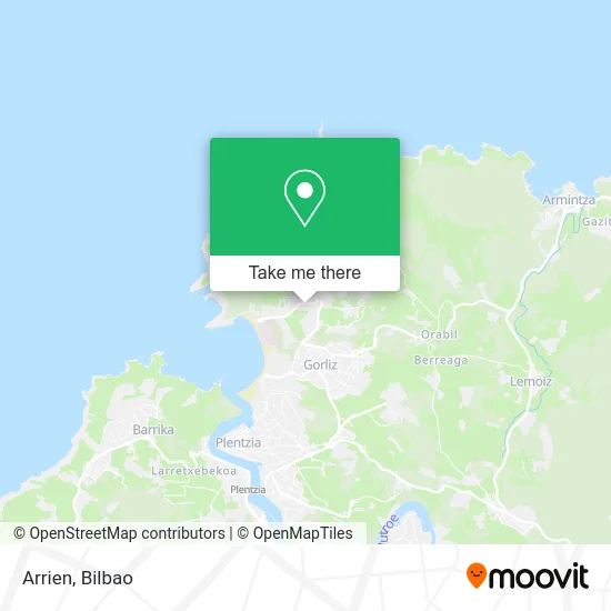 Arrien map